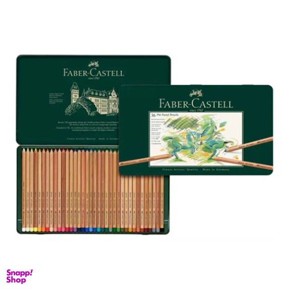 پاستل مدادی 36 رنگ فابر کستل کد 112136