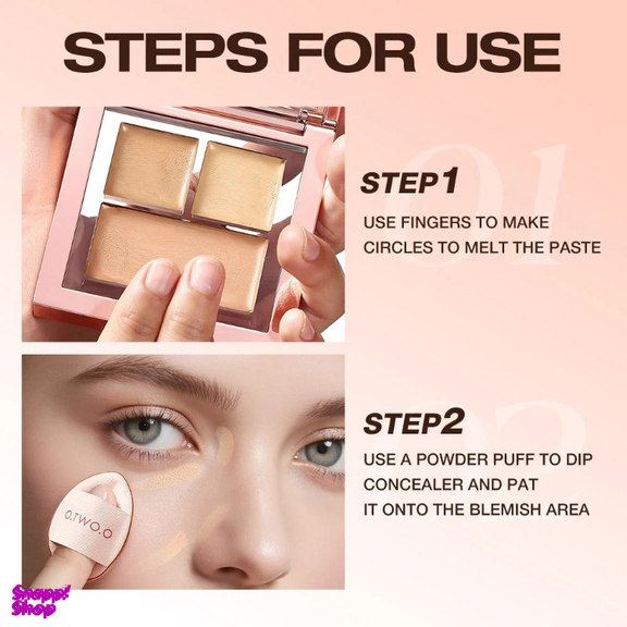 پالت کانتور و کانسیلر او تو او رنگ 02 Medium