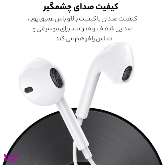 هدفون اپل مدل 40 EarPods با کانکتور Lightning