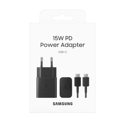 شارژر دیواری 15 وات سامسونگ مدل EP-T1510 به همراه کابل تبدیل USB-C