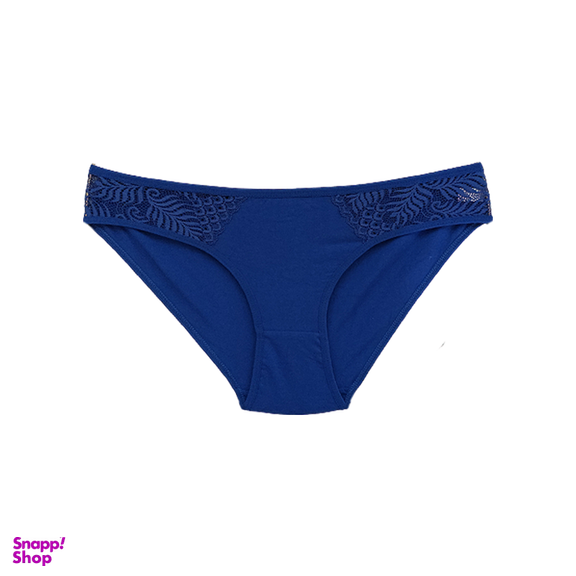 ست شورت و سوتین زنانه ژوبین کد CB-3018 رنگ آبی کاربنی