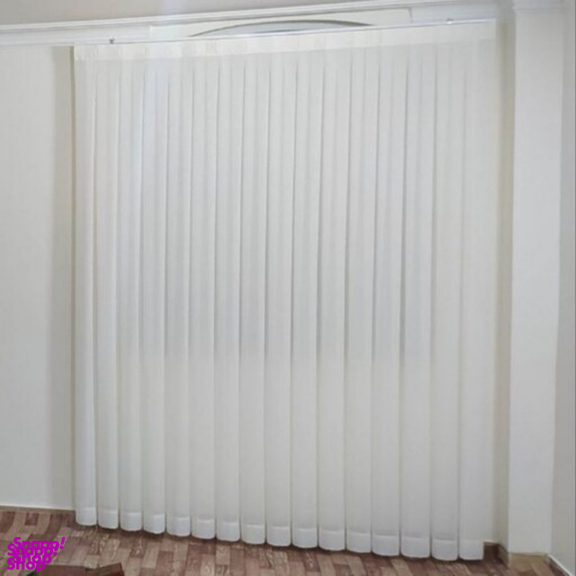 پرده شاین ساده پرهام مدل پلیسه سایز 280×150 سانتی متر