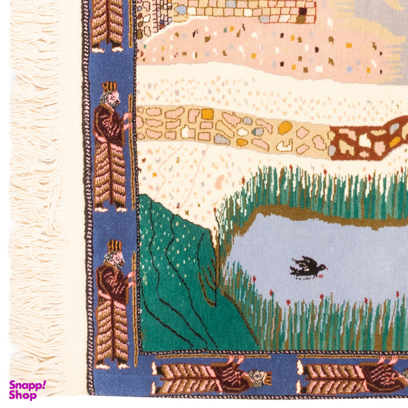 فرش دستباف سی پرشیا کد 129138 سایز 129x103 سانتی متر