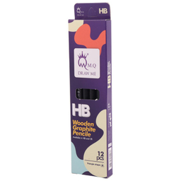 مداد مشکی ام کیو کد H-13 بسته 12 عددی