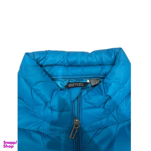 کاپشن زنانه اسمارا کد ES204 رنگ آبی