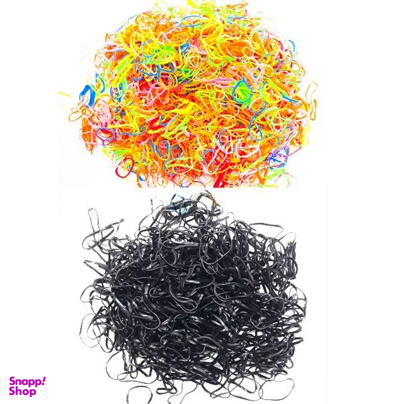 کش مو دخترانه آی جواهر مدل ساتن مخمل مجموعه 223 عددی به همراه کیف پارچه ای