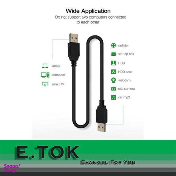 کابل لینک USB2.0 ایتوک مدل Lien طول 0.3 متر
