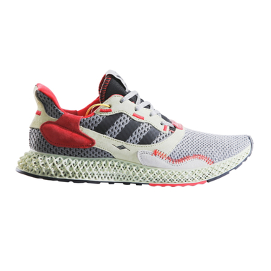 کتانی مردانه طرح آدیداس مدل ZX 4000 4D رنگ طوسی قرمز