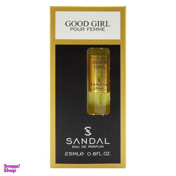 عطر جیبی زنانه صندل مدل GOOD GIRL حجم 25 میلی لیتر