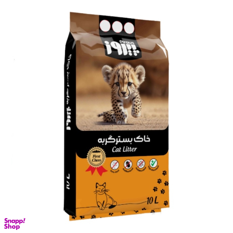 خاک گربه پیروز کد Pct1 حجم ۱۰ لیتر