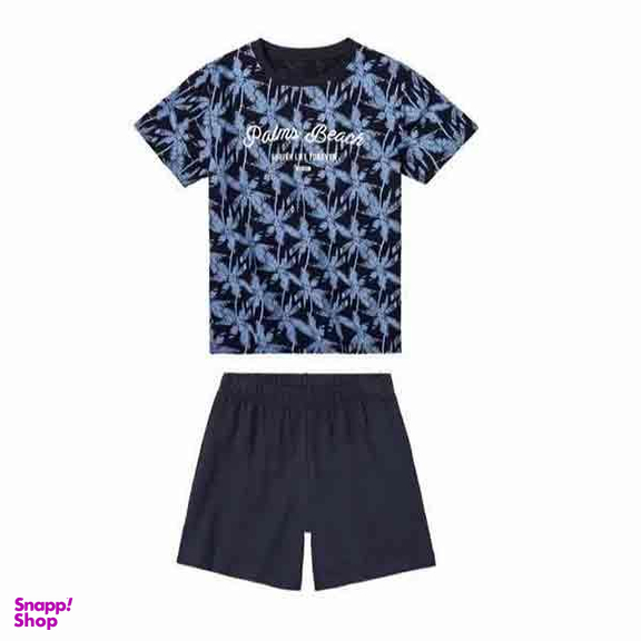 ست تیشرت و شلوارک پسرانه پیپرتس کد 18548373