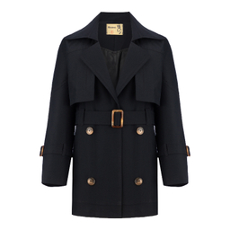 بارانی زنانه السانا مدل پوپر کد 233828