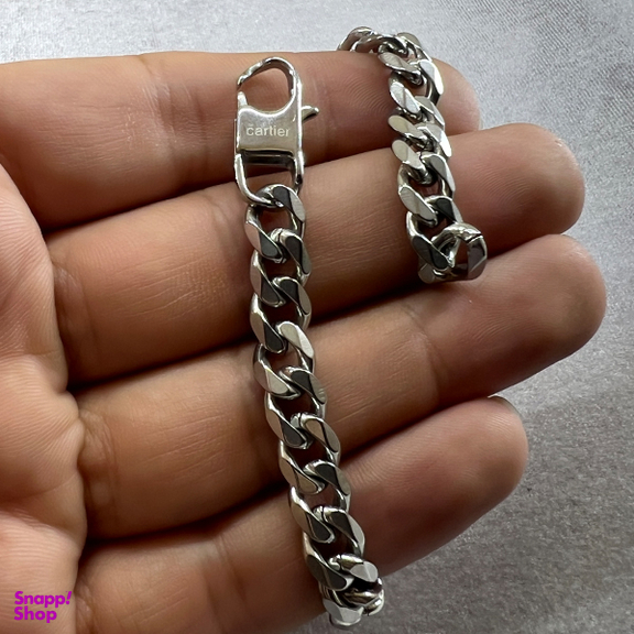 دستبند مردانه کارتیه مدل زنجیری کد 8587150