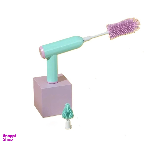 برس شیشه شوی برقی کد 852 رنگ صورتی