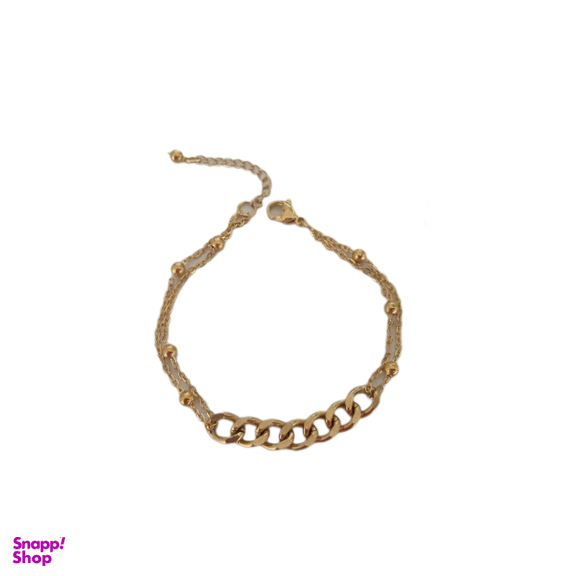 دستبند زنانه طرح کارتیه و توپی