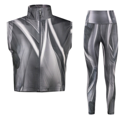 ست نیم تنه و شلوار ورزشی زنانه پانیل مدل 45504085GYA