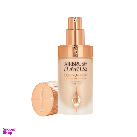 کرم پودر شارلوت تیلبری مدل Airbrush Flawless شماره 4 حجم 30 میلی لیتر