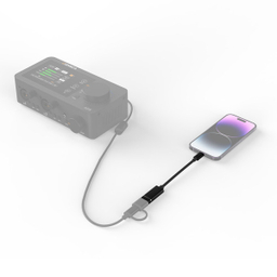 کابل تبدیل USB به لایتنینگ کامیکا مدل CVM-USBA-LN طول 0.2 متر