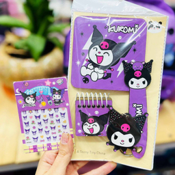 بسته لوازم تحریر مدل کرومی کد g3 مجموعه 5 عددی