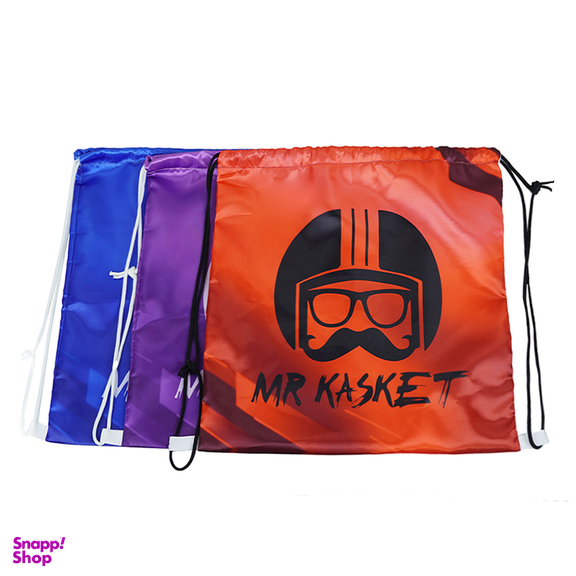 کلاه کاسکت فک متحرک ال اس تو مدل ls2 of345-5 رنگ آبی نارنجی به همراه کاور