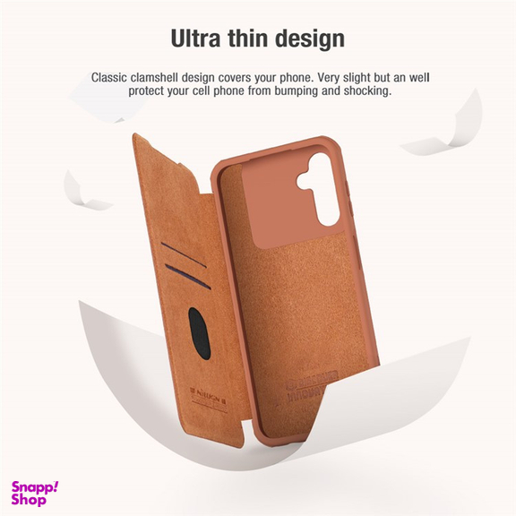 کیف کلاسوری نیلکین مدل Qin Pro Leather مناسب برای گوشی موبایل سامسونگ Galaxy A14 4G