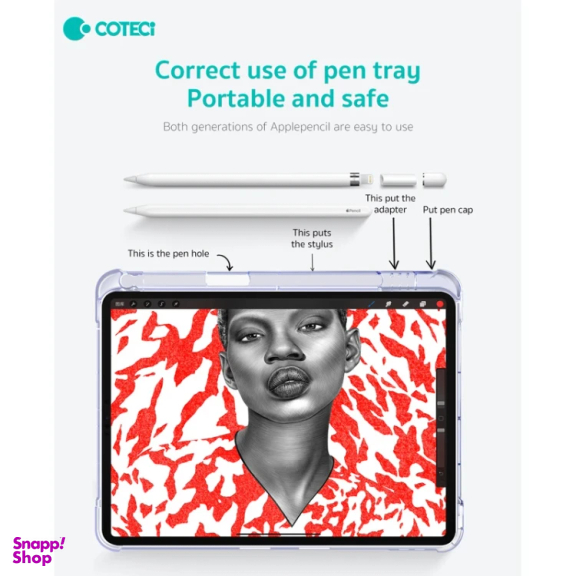 کیف کلاسوری تبلت کوتسی مدل 61003 مناسب اپل 10.9 اینچ iPad Air 4/iPad Air 5