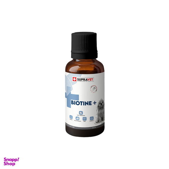 شربت بیوتین سگ سوپراوت مدل Biotone Plus حجم 100 میلی لیتر