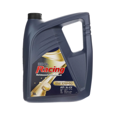 روغن موتور ایرانول مدل API SL 10W-40 SAE ریسینگ حجم 5 لیتر