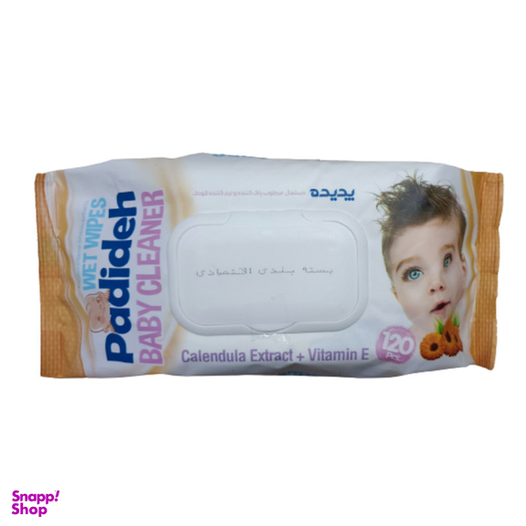 دستمال مرطوب کودک پدیده مدل P01 دو بسته 120 عددی