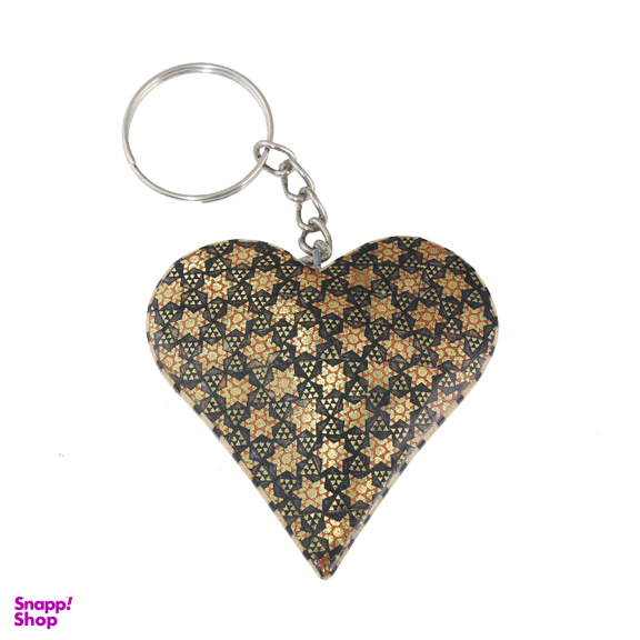 جاکلیدی خاتم کاری مدل قلبی کد 6