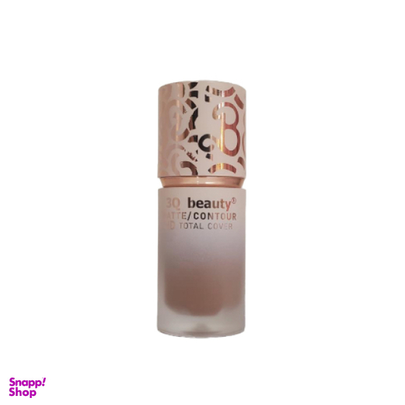 کانتور مایع تری کیو بیوتی 3Q Beauty مدل پددار شماره 1 حجم 30 میلی لیتر