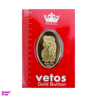 شمش طلا 18 عیار سین سان مدل ملکه