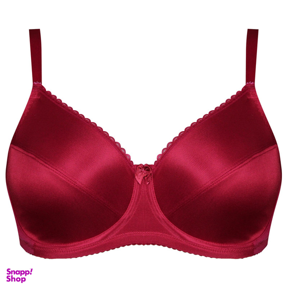 سوتین زنانه شاندرمن مدل فنردار کد 5080-2370-610 رنگ زرشکی