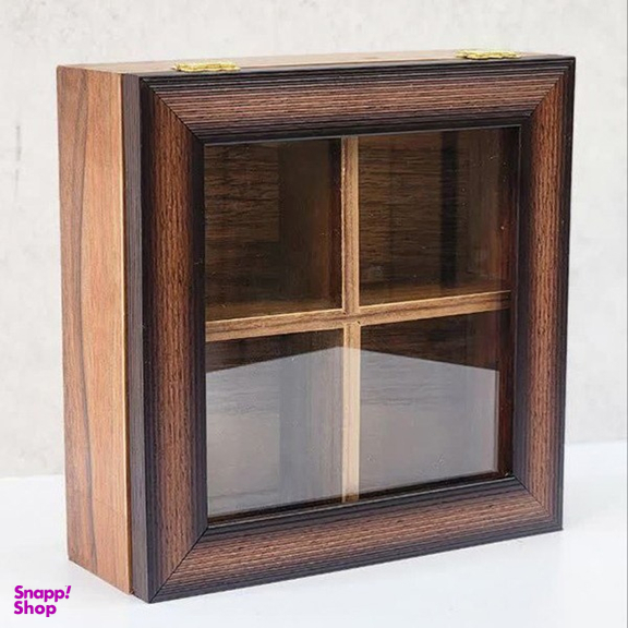 باکس پذیرایی چوبی رایکا مدل کبریتی کد 10688