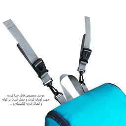کوله پشتی لوازم کودک فوروارد کد FCLT111-3333 به همراه کیف عایق دار و زیرانداز