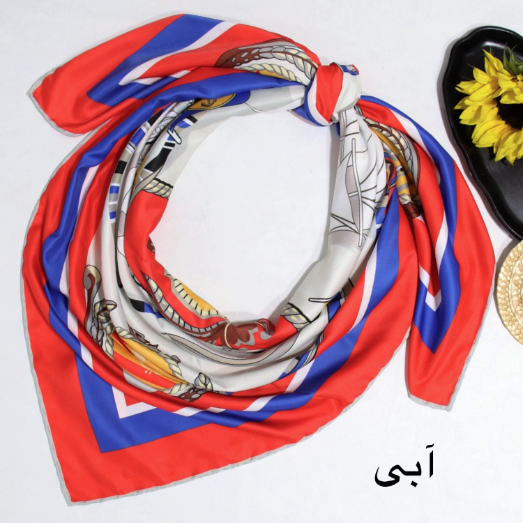 روسری ابریشم زنانه کد ANA9810