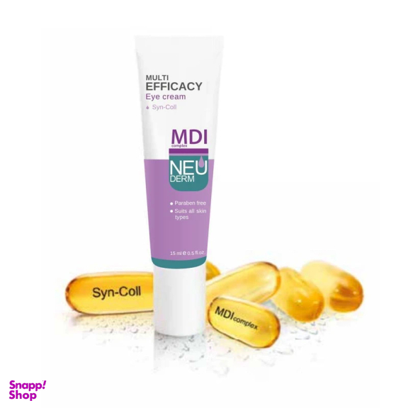 کرم دور چشم نیودرم مدل Multi Efficacy حجم 15 میلی لیتر