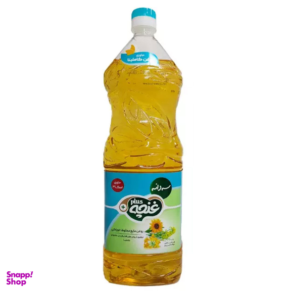 روغن مایع مخلوط غنچه پلاس مدل سه دانه وزن 1350 گرم