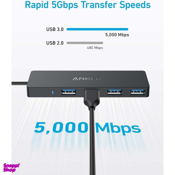 USB هاب 4 پورت Type-C انکر مدل A8309
