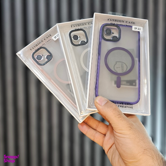 کاور و محافظ لنز دوربین گوشی موبایل فشن مدل مگ سیف مناسب برای اپل iPhone 13