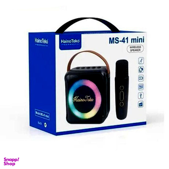 اسپیکر بی سیم بلوتوثی هاینو تکو مدل Haino Teko MS41 به همراه میکروفون
