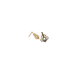 گوشواره طلا 18 عیار زنانه امیران برزین آریا کد 1085
