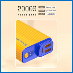 پاوربانک کانفلون مدل A41Q ظرفیت 20000 میلی آمپر ساعت