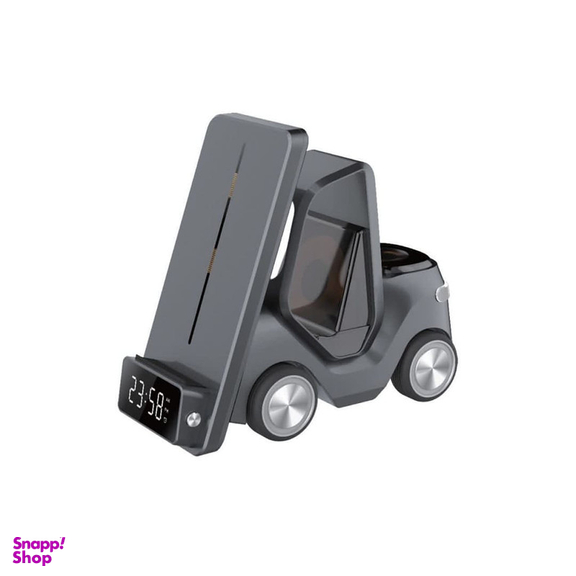 پایه نگهدارنده و شارژر بی سیم گوشی موبایل گرین لاین مدل Forklift 5 in 1