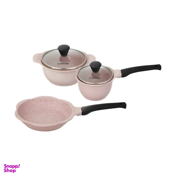 سرویس پخت و پز ۵ پارچه سام ست مدل سیسمونی