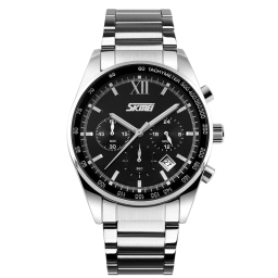 ساعت مچی عقربه‌ای مردانه اسکمی مدل 9096 کد BK