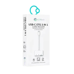 مبدل USB-C به USB و کارت‌ خوان کوتتسی مدل 33020