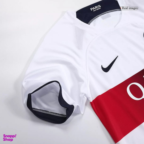 ست تی شرت آستین کوتاه و شلوارک ورزشی مردانه مدل پاریس Away 2024