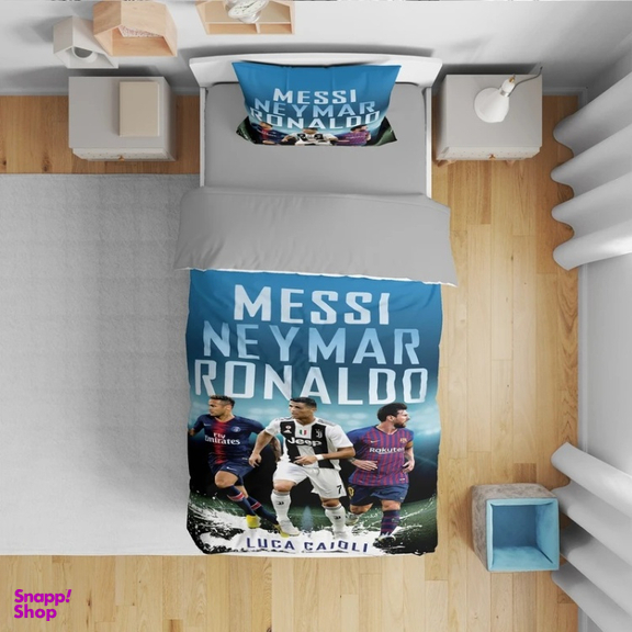 سرویس روتختی نوپه هوم طرح فوتبالی کد T4801 تک نفره