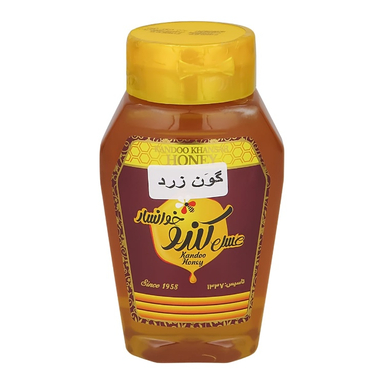 عسل گون زرد کندو خوانسار وزن 500 گرم